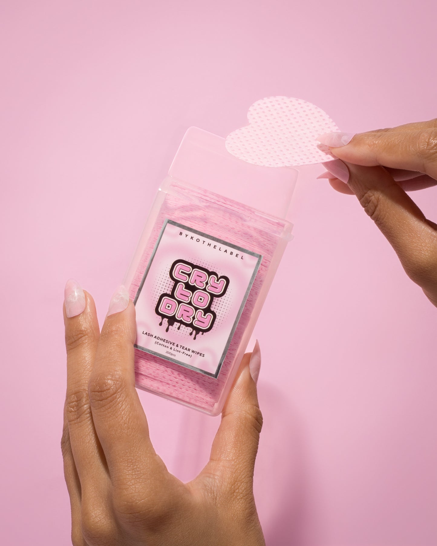 ‘CRY TO DRY’ Adhesive & Tear wipes💧