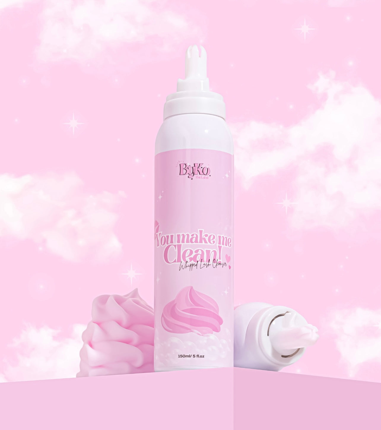 ‘YOU MAKE ME CLEAN’ Whipped Lash Cleanser🫧☁️ (LIMITED STOCK)